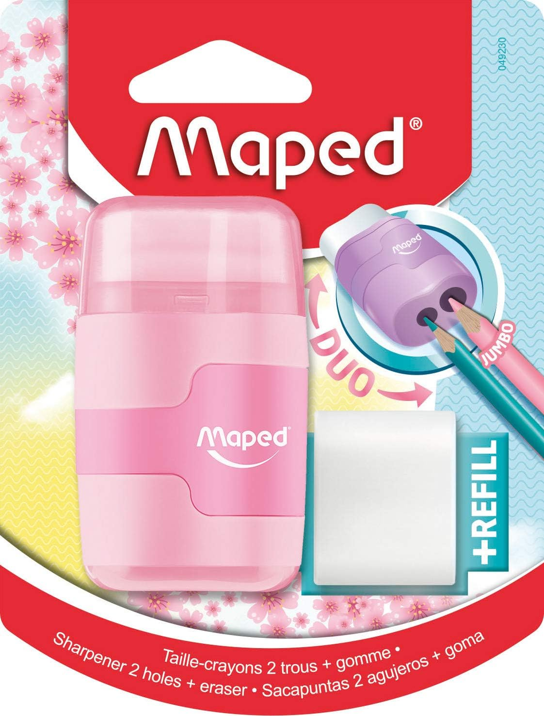 Maped 049230Pa Connect Sharpener/Eraser Pastel X image number 5
