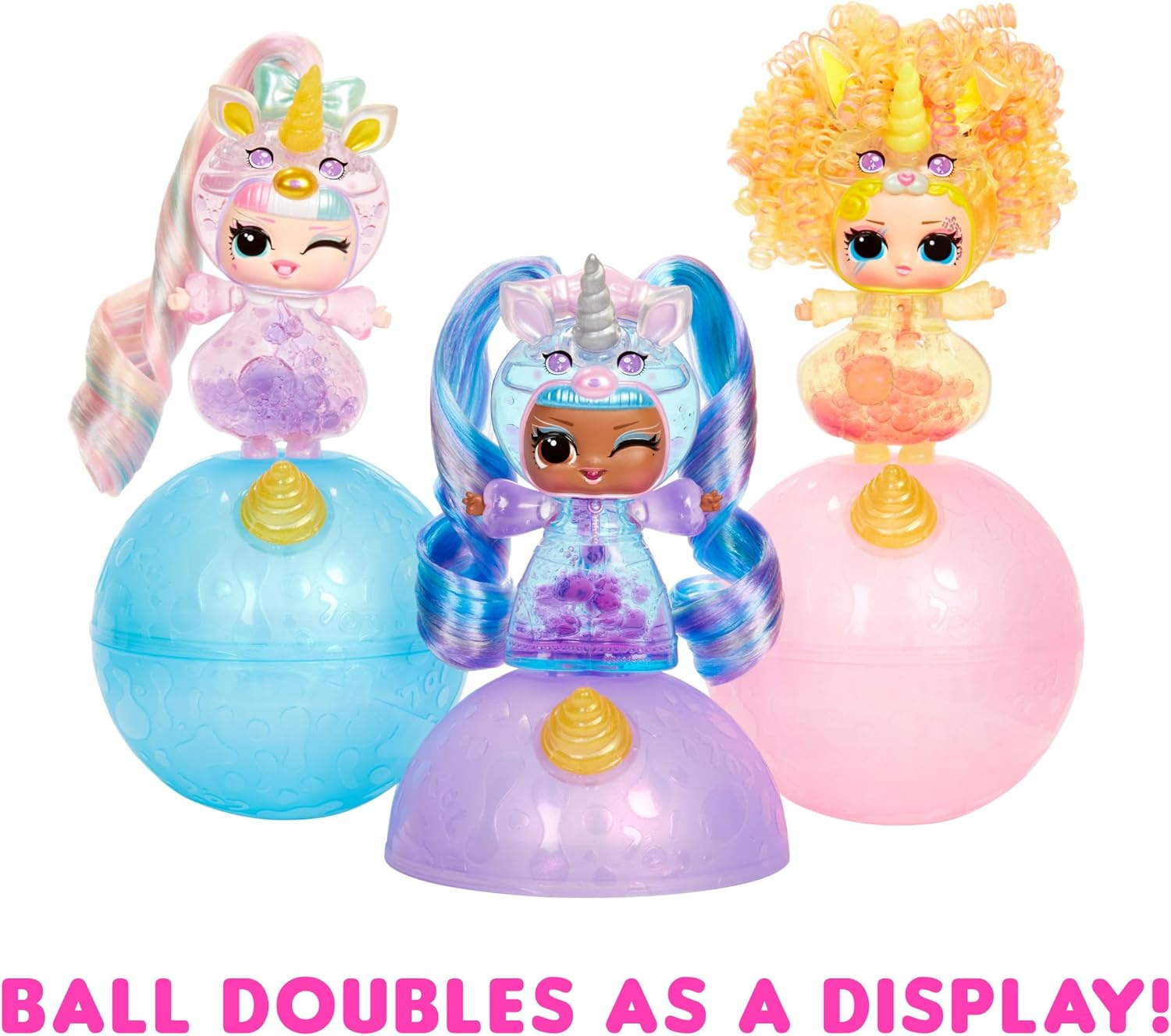 L.O.L. Surprise! Unicorns Tots - Includes 1 Doll, with 2 Colourful Potions, Lava Lamp Experience, and Transparent Features, 8 Dolls to Collect, for Children Ages 4+ image number 3