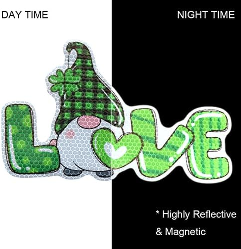 Garage Door Decorative Sticker, Durable Xmas Decal with Magnetic Creative Refrigerator Reflective Decals Holiday Party Decoration Supplies for Home/720 (Size : RFM016) image number 2