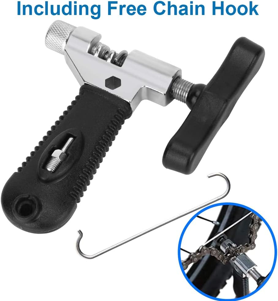 MMOBIEL 3 in 1 Bicycle Bike Chain Tool Set - Bike Chain Breaker/Chain Wear Checker Measurement Tool/Chain Link Plier for Any Type of Bicycle: City Bike/E-Bike/Mountain Bike Mtb/Racing Bike
