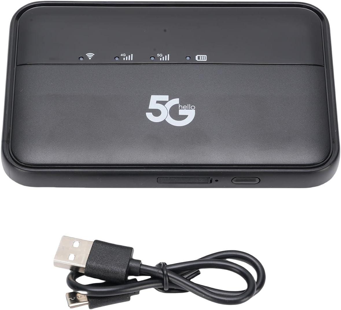 Jectse 5G LTE Mobile Hotspot, Portable Wifi6 Router with Nano SIM Card Slot, 32 Connected Devices, High Speed Hotspot Device with 10000Mah Battery, for Outdoor Travel