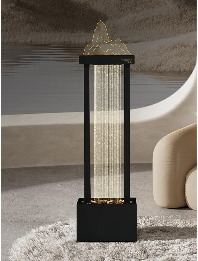 Outdoor Fountain Flowing Water Ornaments, Modern Simplicity, Attracting Wealth, Circulating, Living Room, Fountain Decoration, Housewarming, Gift Giving image number 4