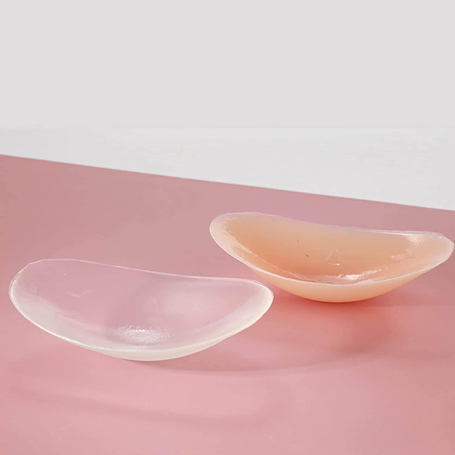 TRADERPLUS 2 Pairs Silicone Shoulder Pads for Womens Clothing Reusable anti Slip Shoulder Pads Invisible Shoulder Enhancer image number 4