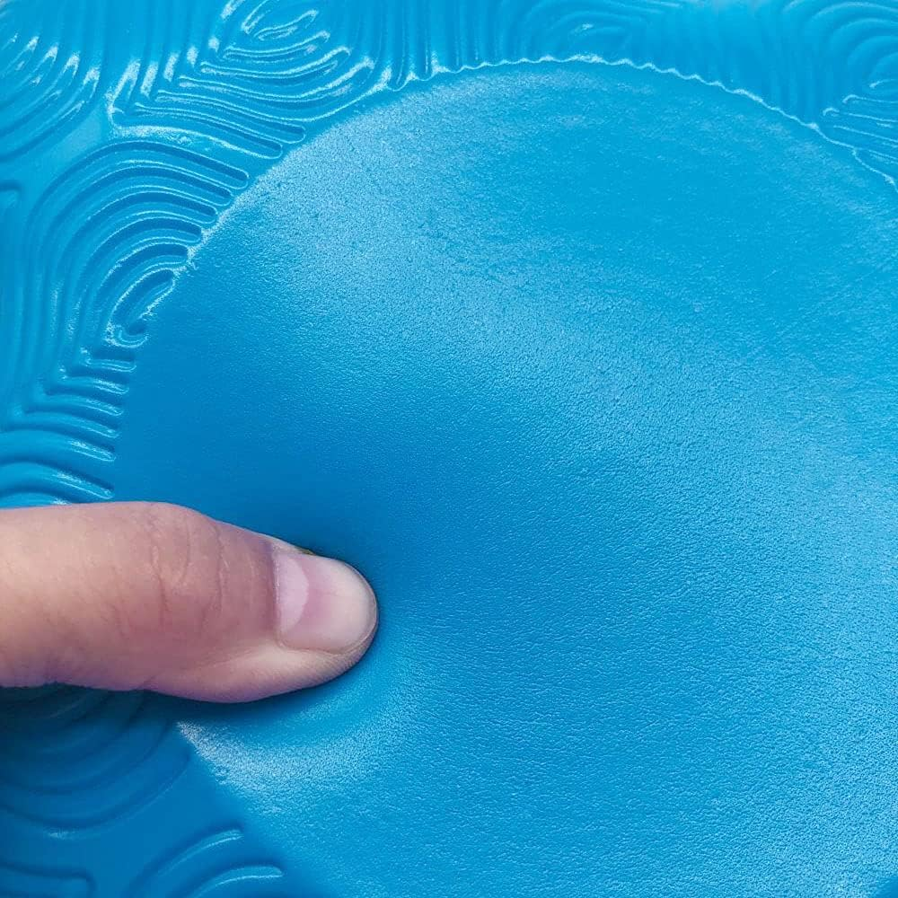 Yoga Knee Pad Support, Non Slip Cushion for Knees Thick Kneeling Pad, Soft Yoga Knee and Elbow Wrist Pads for Women/Men, for Kneeling Down, Workout, Pilates Exercise 2 Pack - Blue image number 4