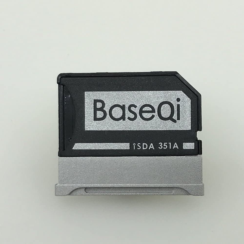 BASEQI Aluminum Microsd Adapter for Microsoft Surface Book & Surface Book 2 & Surface Book 3 15" (Model-351A) image number 1