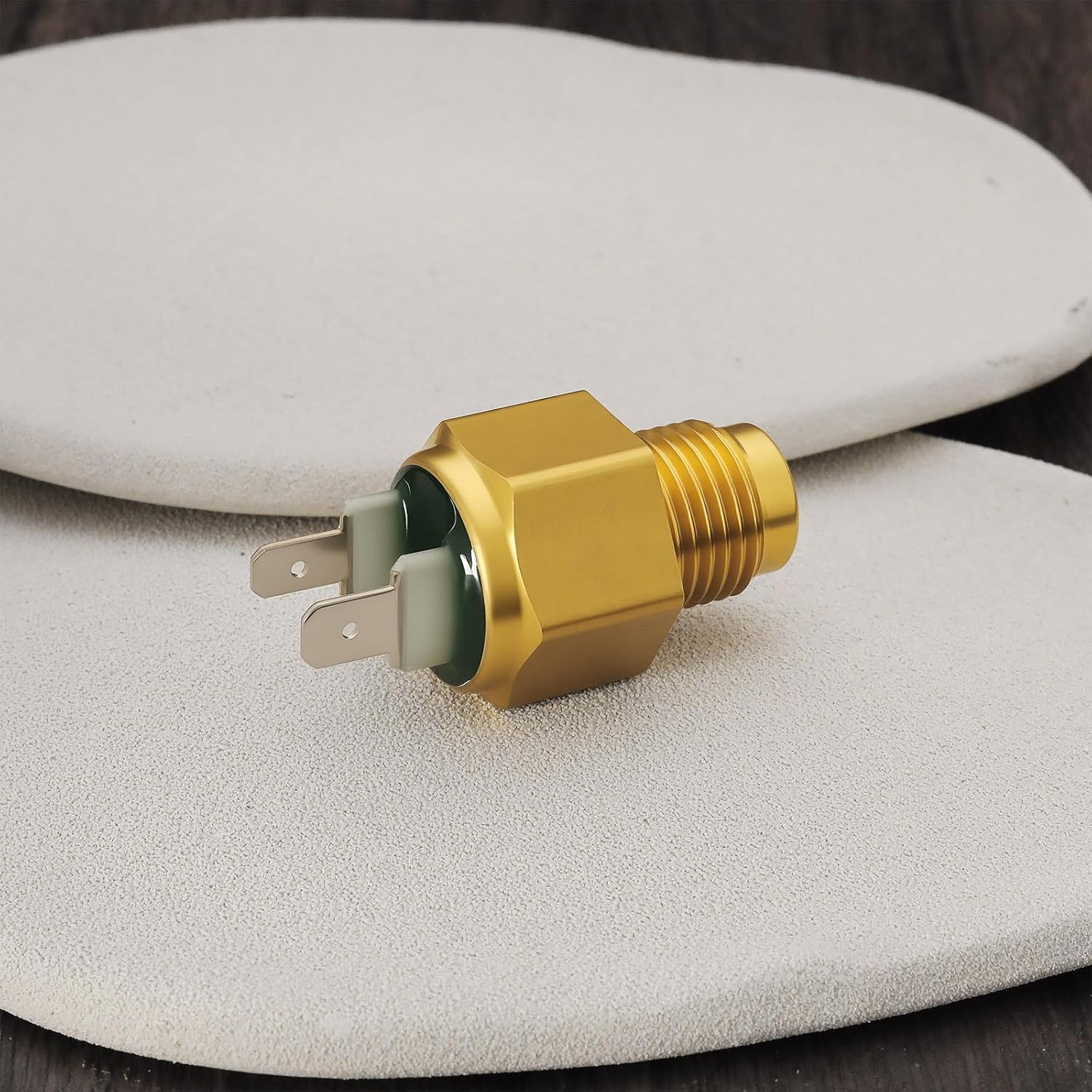 VGOL Excavator Engine Water Temperature Sensor 2848A112 385720500 Compatible with Perkins 403C-11 403C-15 404C-22 M16X1.5 image number 1