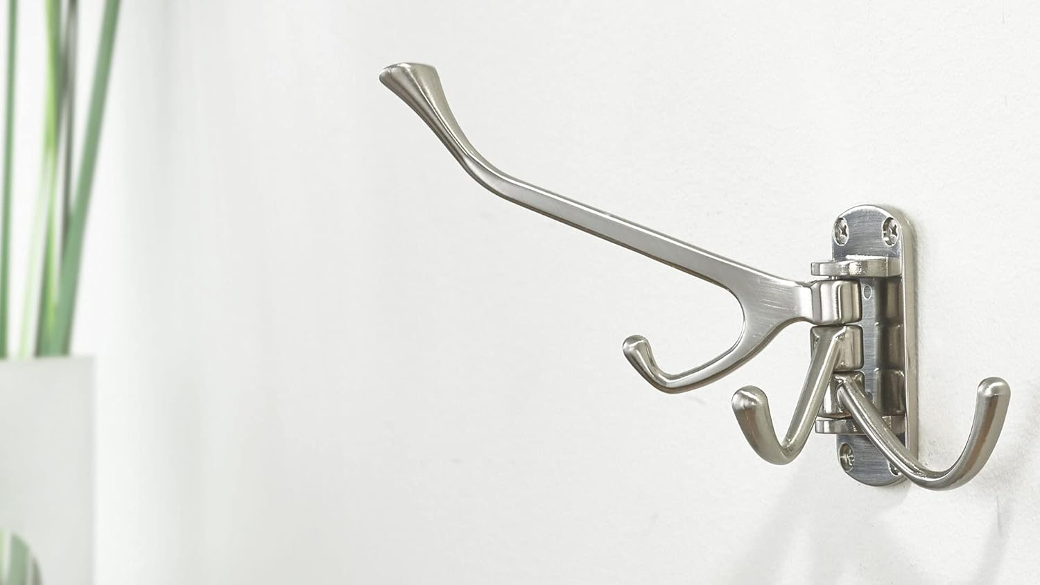 Nystrom NH027300195 Utility Swivel Hook, Brushed Nickel Finish image number 2