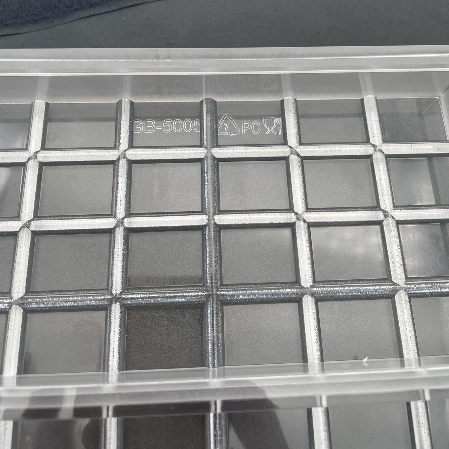 Goldbaking Polycarbonate Deep Chocolate Bar Mold - 3 Pieces, 6.22 * 3.19 * 0.71Inch, Clear, Rectangular Prism, BPA Free image number 6