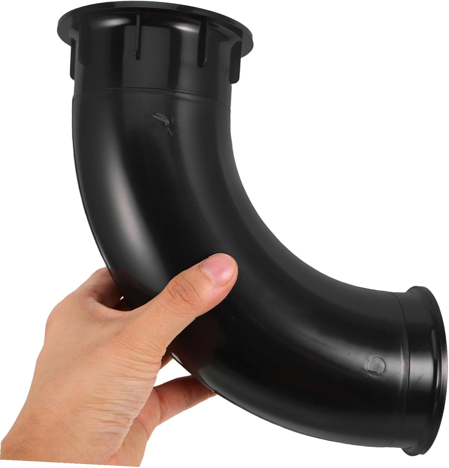 2Pcs Speaker Sound Tube Car Speaker Vent Tube Replacement Bass Reflex Hideaway Subwoofer Plastic Black image number 1