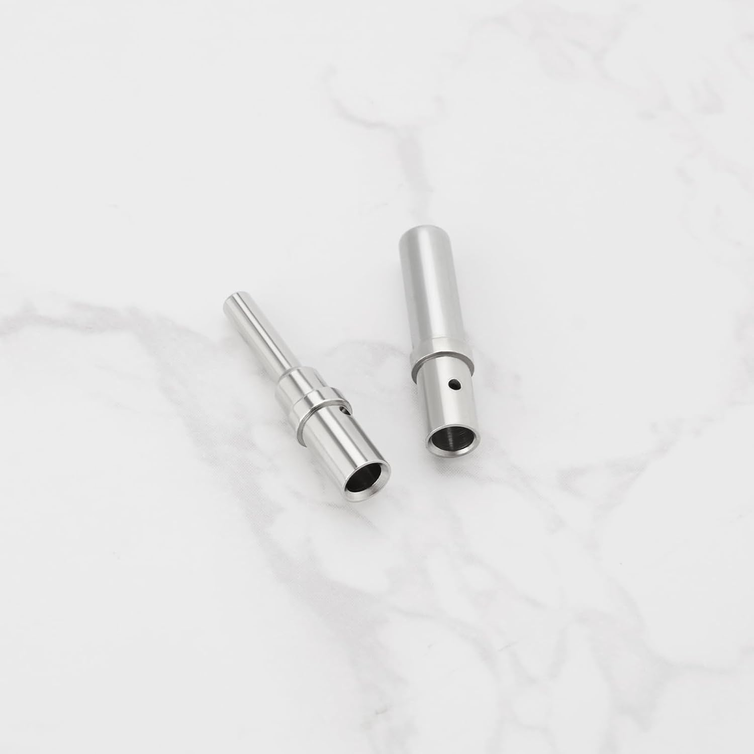 Ecsing 10 Sets 12 Pin Electrical Wiring Crimp Terminal DTP Terminals 0460-204-12141 0462-203-12141 Compatible with Deutsch 12-14 AWG Male and Female image number 2