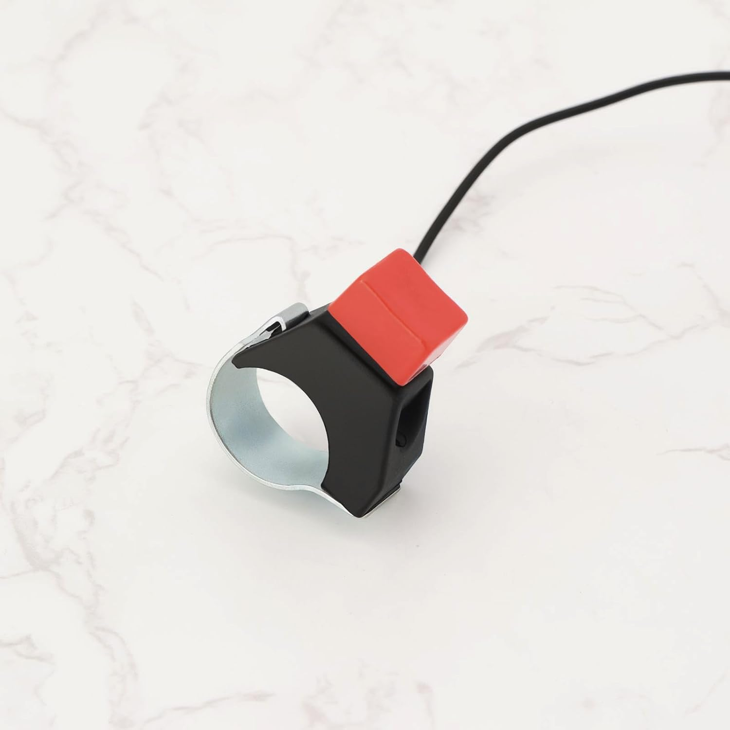 Emagtech 2Pcs Kill Switch Button Motorcycle Kill Switch 22 Mm Handlebar Kill Switch with Cable for 47CC/49CC Mini Moto Quad, Dirt Bikes, Race Bike image number 3