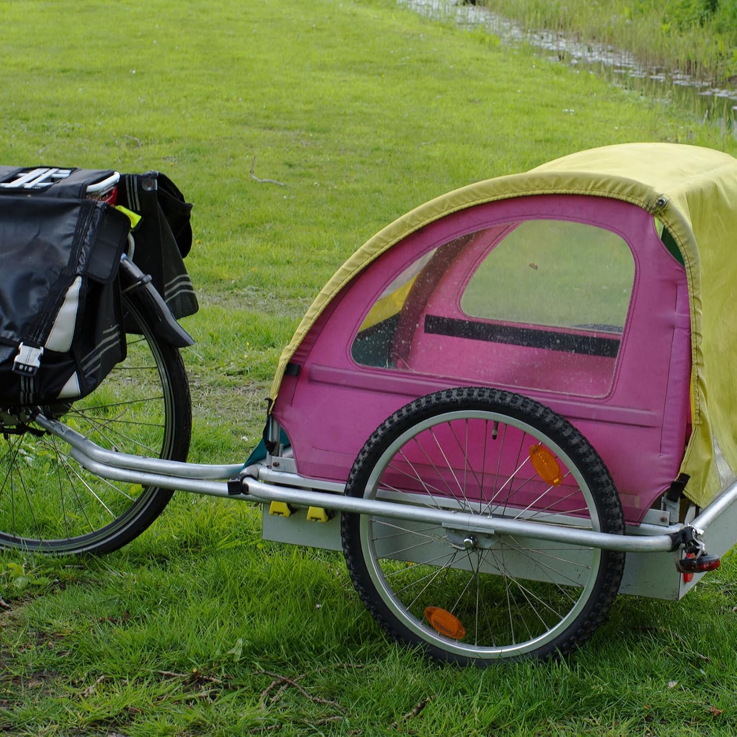 2 Packs Bike Trailer Coupler Hitch Connector Bike Trailer Hitch Instep Attachment for Instep Cycling Adapter Accessories image number 3