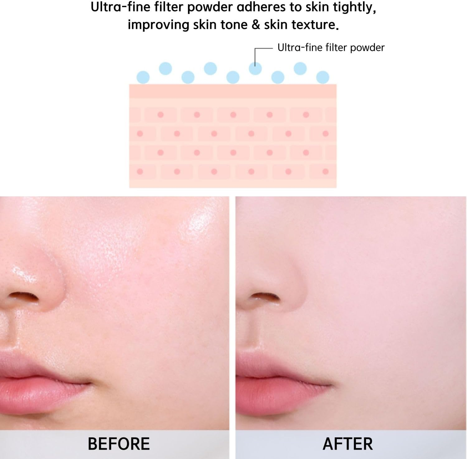 BBIA EAU Powder Pact - 4 Colors (02 COOL BLUE, Pack of 1) image number 4