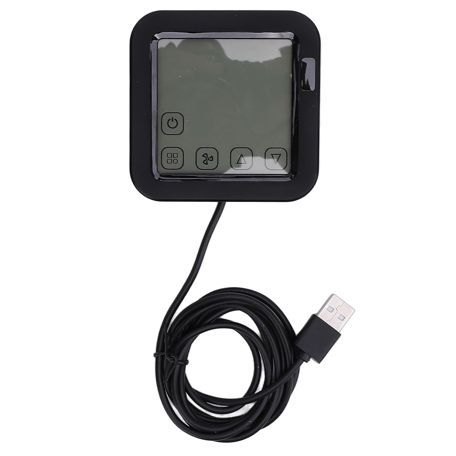 Haofy Smart Temperature Humidity Sensor, USB Powered Black Thermometer Hygrometer with Accurate Readings for Home Environment image number 4