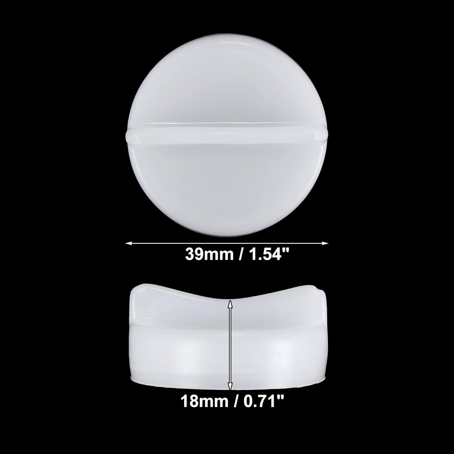 ACROPIX Radiator Coolant Reservoir Overflow Tank Cap for Honda CRV CR-V- Pack of 1 White