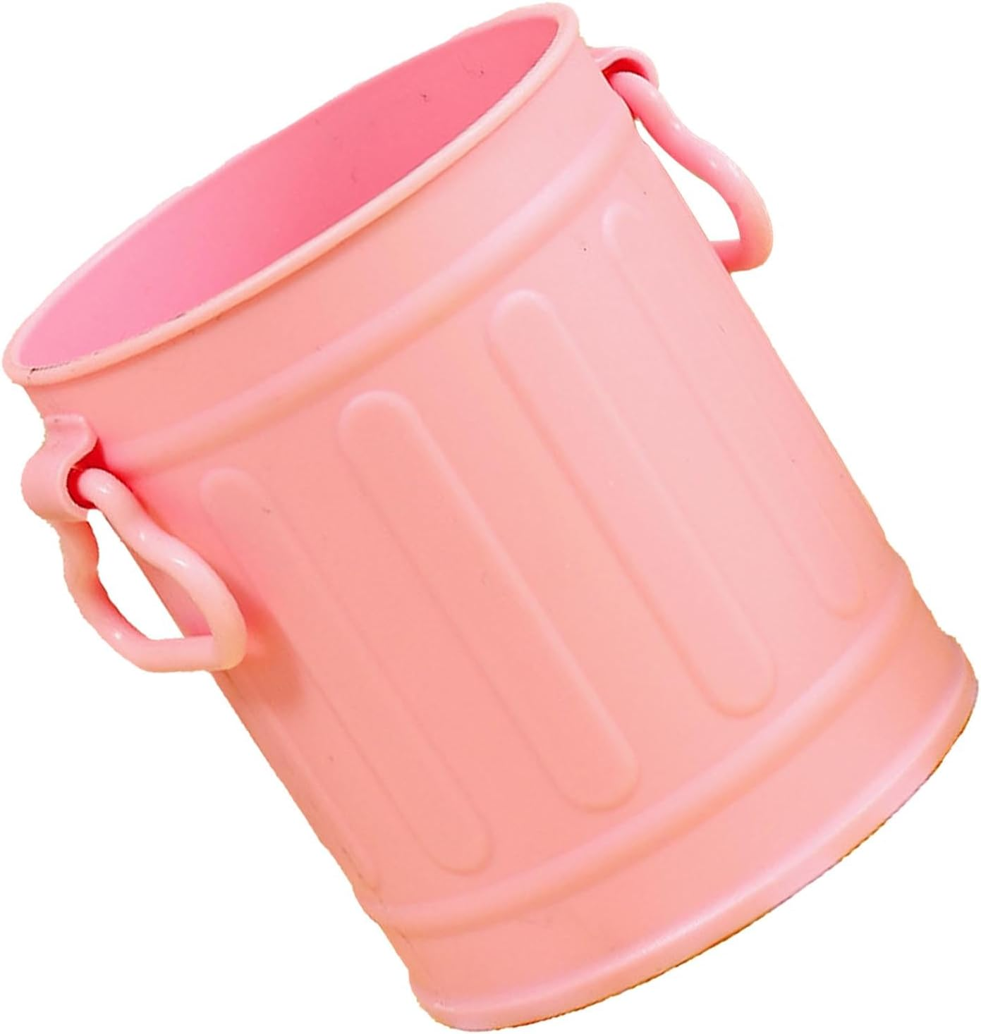 Asixxsix Pen Holder, Plastic Pencil Holder Cute Large Capacity Pen Cup Practical Makeup Brush Cup Versatile Desk Organizer for Office, School, Home and Stationary Supplies (Pink) - White image number 5