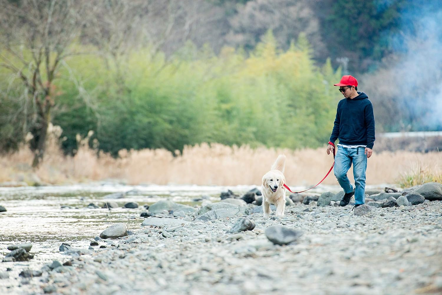 EZYDOG Soft Trainer Dog Leash, Orange, 47.2 Inches (120 Cm) image number 5