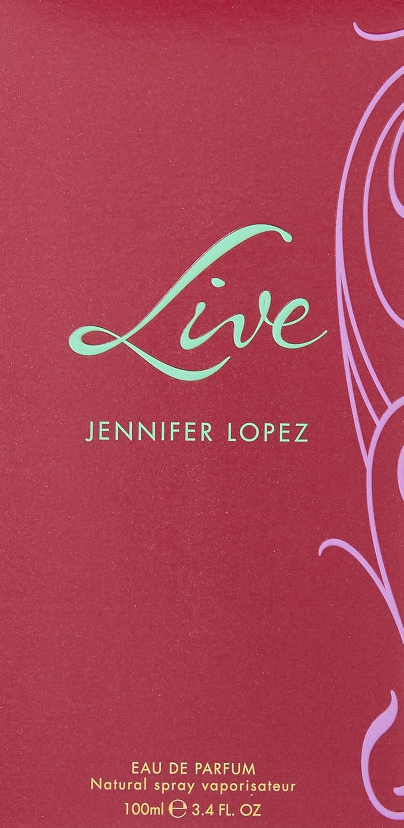 Jennifer Lopez Live Eau De Parfum Spray for Women, 100Ml image number 1