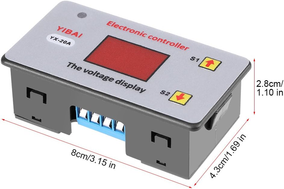 12V Battery Low Voltage Switch Controller - Battery under Voltage Cut off Automatic Switch on Undervoltage Controller - Low Voltage image number 4