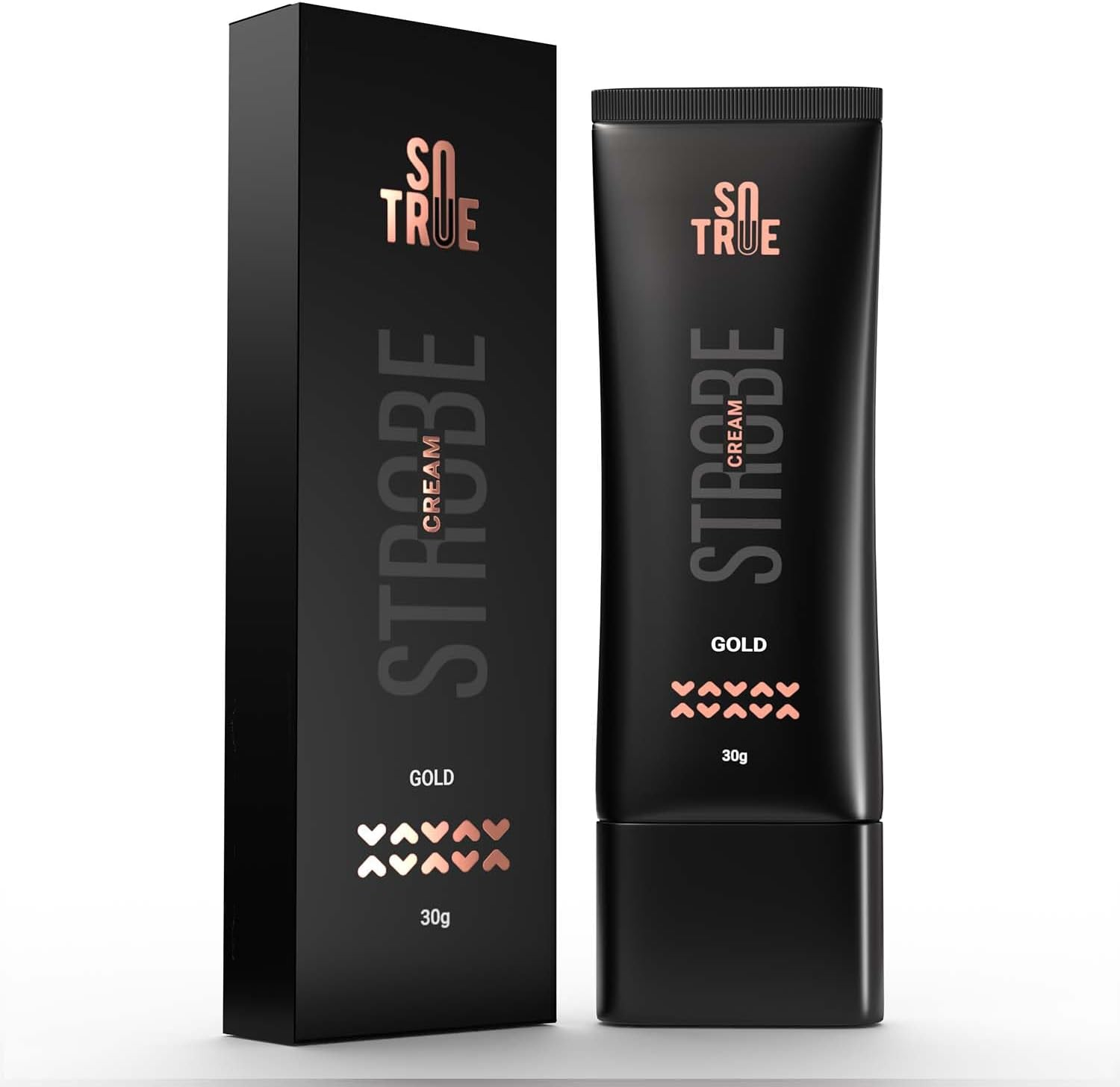 Sotrue Strobe Cream Gold for Face Radiance, Multipurpose Strobe Cream, Dewy Glazed Instant Glow, Highlighter for Face, Boosts Hydration, for All Skin Types, 30G, image number 3