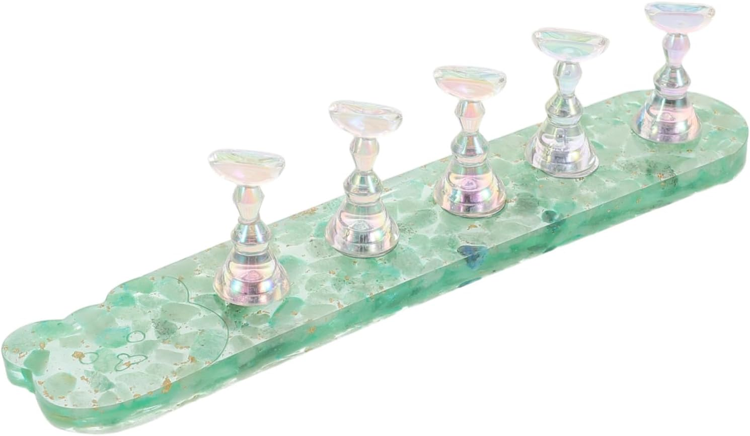 WEKADRIN Durable Nail Practice Stand for Press Nails DIY Fingernail Holder for Home and Salon Use image number 5