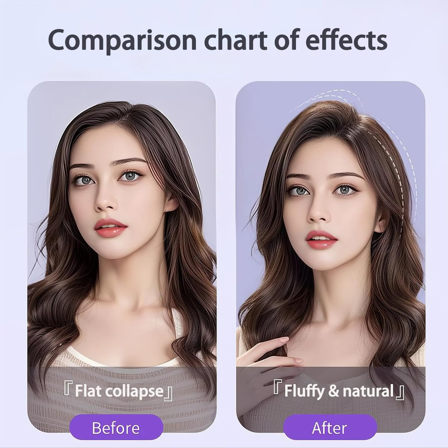 3D Grid Professional Volumizing Hair Crimping Iron Fluffy Corrugated Iron 1.5 Inch Lasting Volume Hair Volumizer Artifact Styling Tool image number 1