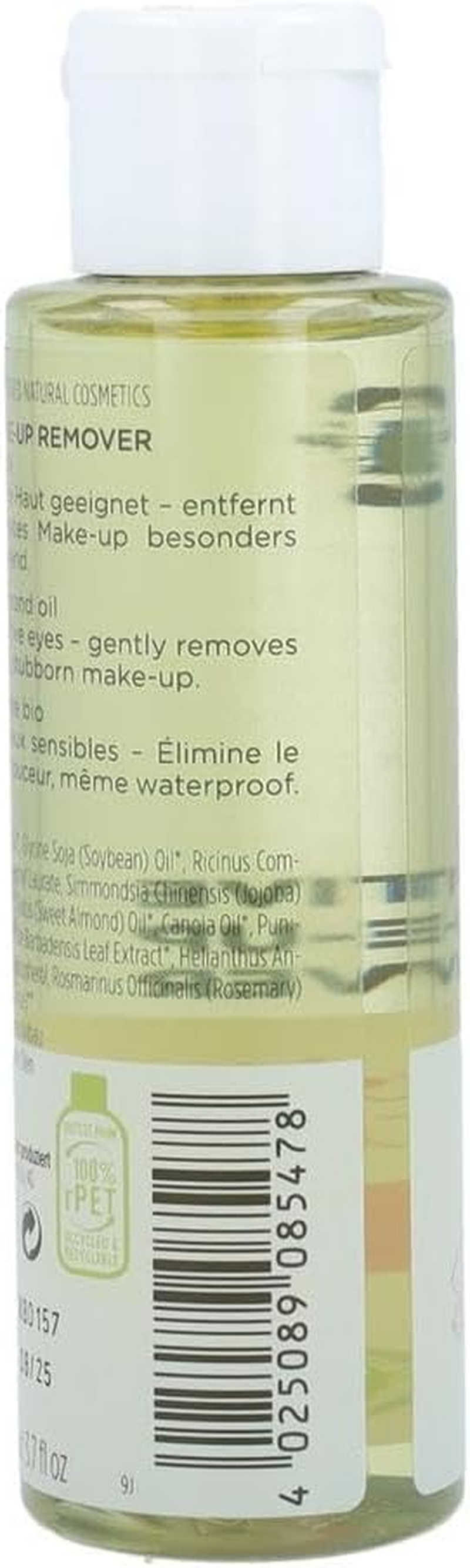 Sante Naturkosmetik, Sensitive Makeup Remover for Sensitive Skin Removes Eye Lip Makeup Also Suitable for Waterproof Makeup with Valuable Organic Oils Vegan, Transparent, 110 Ml image number 3
