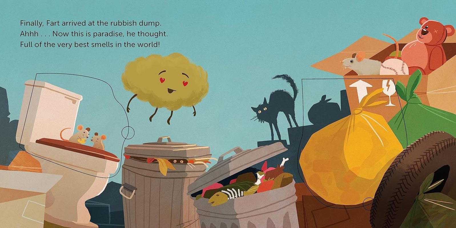 Fart'S Favourite Smells: No One Likes a Fart Lift-The-Flap Book image number 2