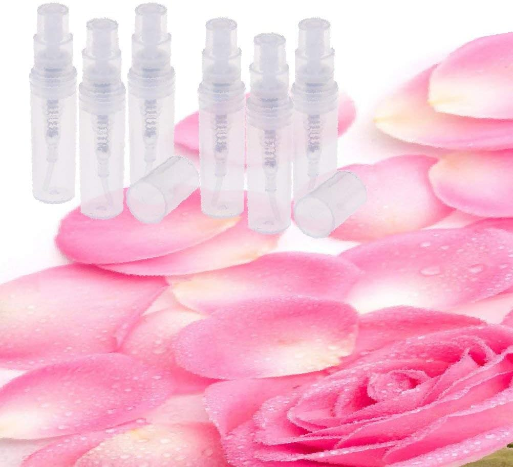 Anlayliay Transparent 2 ML Plastic Bottle Perfume Empty Sample Bottle Suitable for 60Pcs image number 2