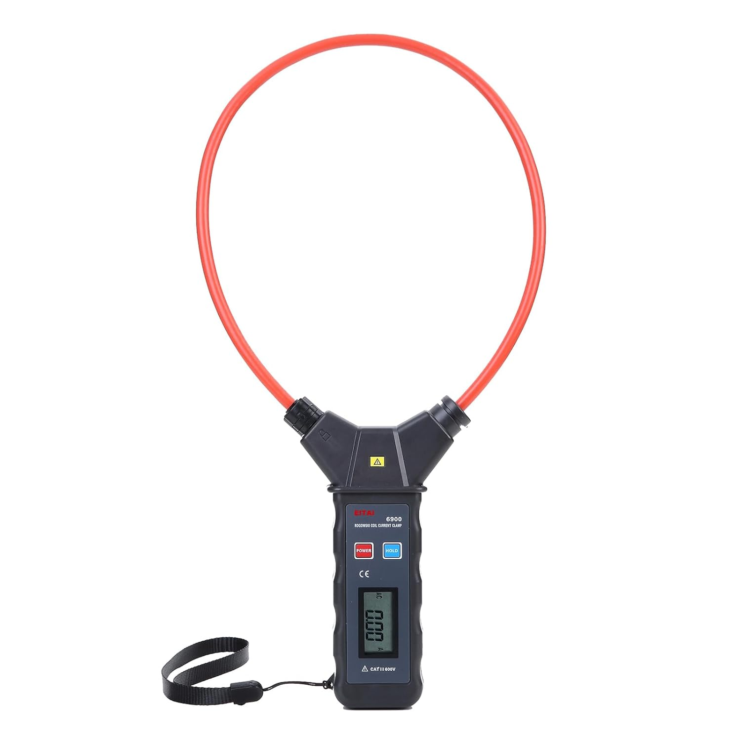 EITAI-ETCR6900 Digital Flexible Clamp Meter, AC 0.00A-9999A, &Phi;200Mm/7.9Inch, Manufacturer Direct Sales, Rogowski Amp Large Current, Leakage Current Clamp Meter