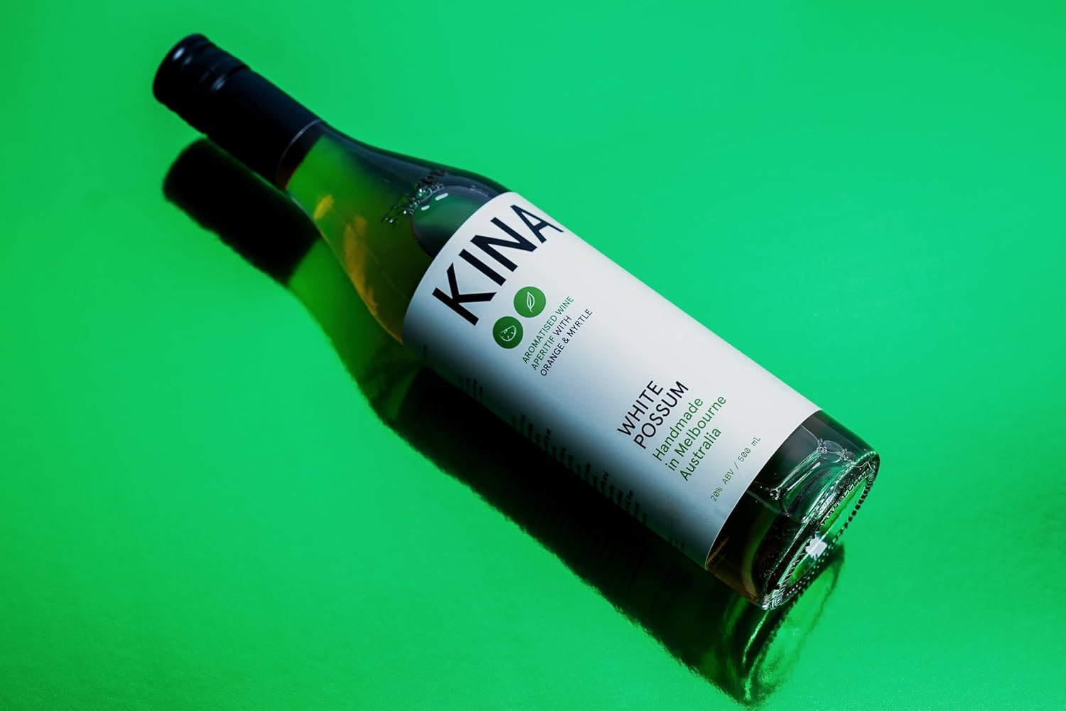 White Possum Kina Australian Aperitif &ndash; Bold & Citrusy with Native Botanicals & Quinine &ndash; Small-Batch & Handcrafted &ndash; 500Ml