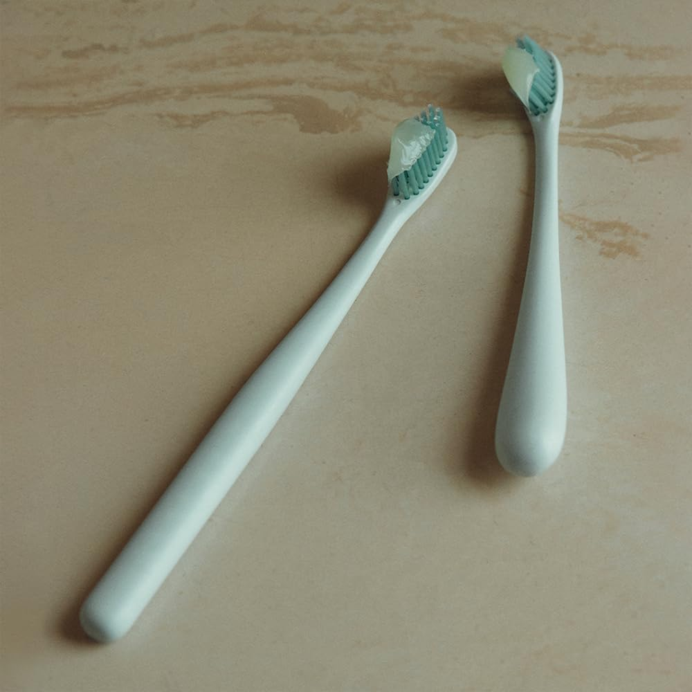 Byhayan PLA Biodegradable Toothbrush - Pistachio Green image number 3