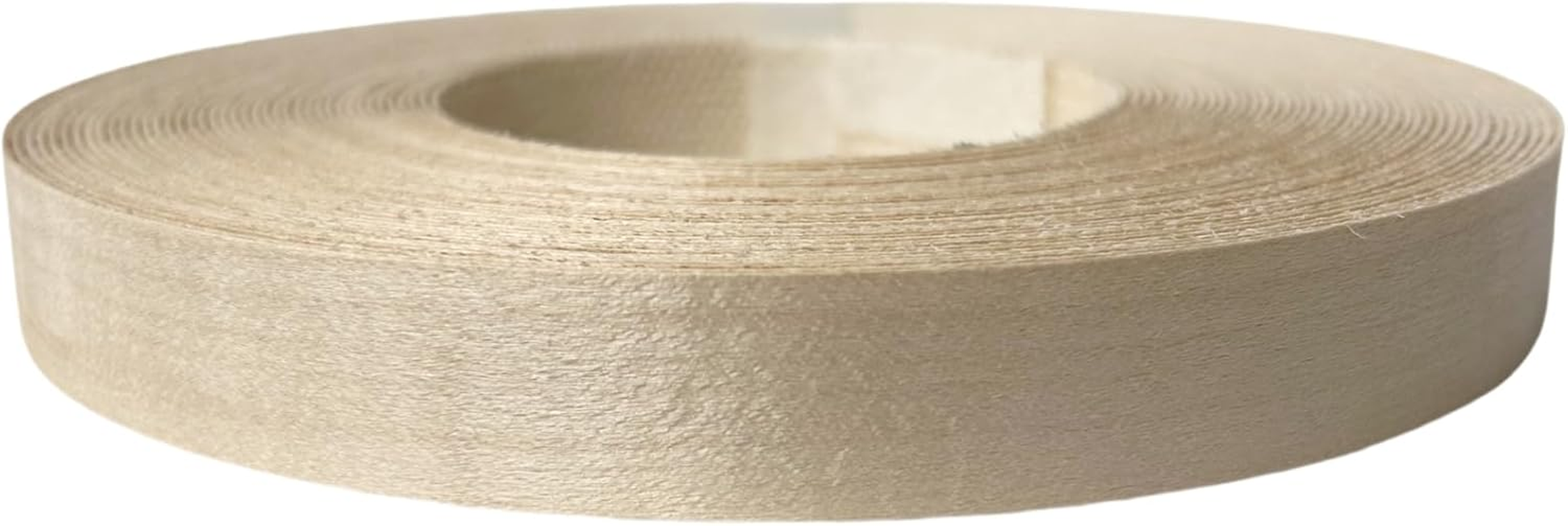 Preglued Birch Wood Veneer Edging, Plywood Edge Banding, Flexible Wood Tape, Iron on Easy Application Veneer Edging with Hot Melt Adhesive Back (1.9Cmx15M) image number 3