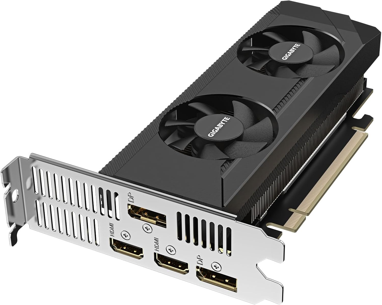 GIGABYTE Geforce RTX 3050 OC Low Profile 6G Graphics Card, 2X WINDFORCE Fans, 6GB GDDR6 96-Bit GDDR6, GV-N3050OC-6GL Video Card image number 1