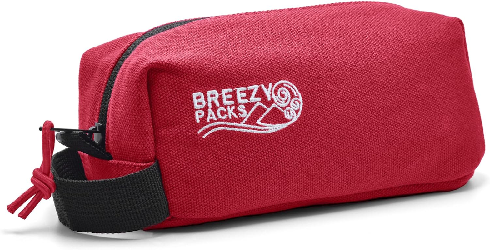 Insulin Cooler Travel Case | Epipen Carry Case | Insulin Travel Case Tsa-Approved | Self-Recharge, No Electricity or Refrigeration | Breezypacks | Keep Medicine at Room Temp. | Breezy Extra (Red) V2