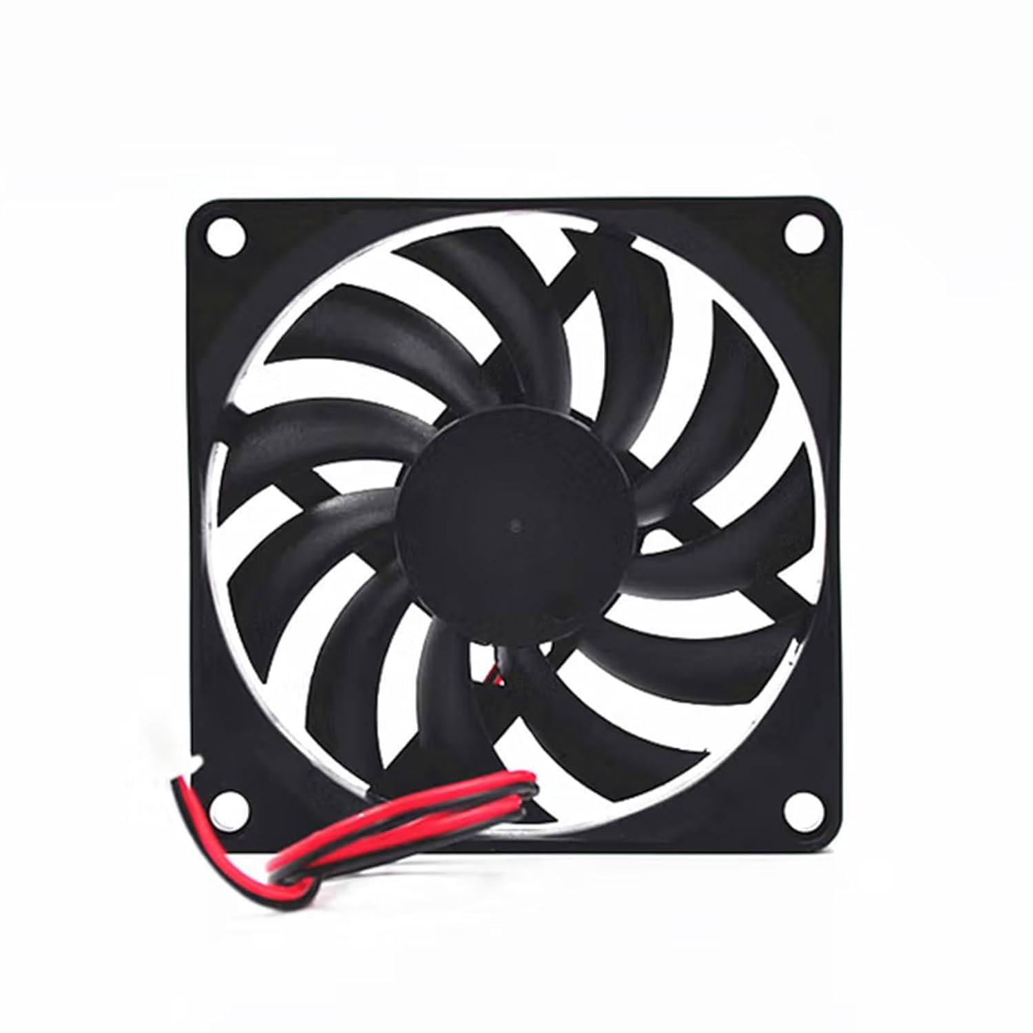 Computer Case Fan, Brushless DC Cooling Fan 5V 0.25A 80Mm USB &mdash; for PC Case Cooling System, Quiet Operation/Easy USB Connection image number 2