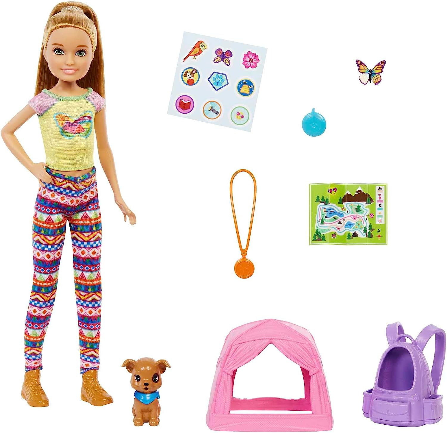 Mattel - Barbie Family Camping Sister and Pet, Stacie image number 5