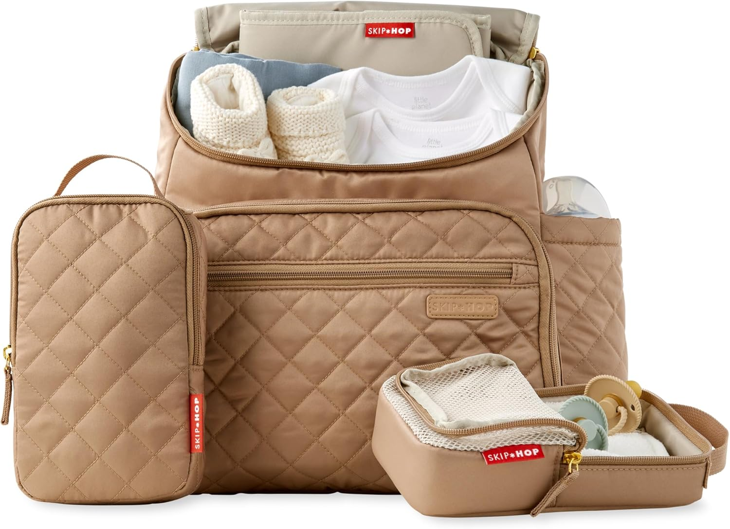 Skip Hop Forma Nappy Backpack, Camel image number 2