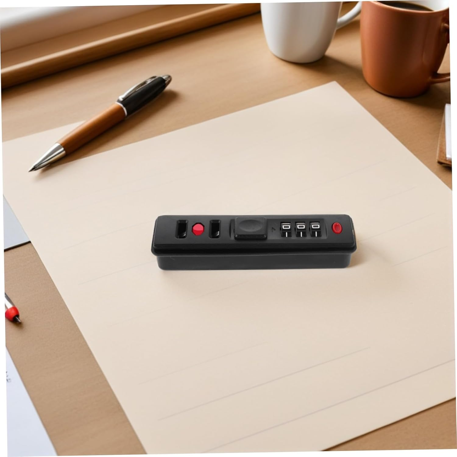 COMPUKAS Luggage Combination Lock Replacement for Suitcases Anti-Theft Password Padlock with Easy Installation Stylish Design for Travel Business Trips and Vacations