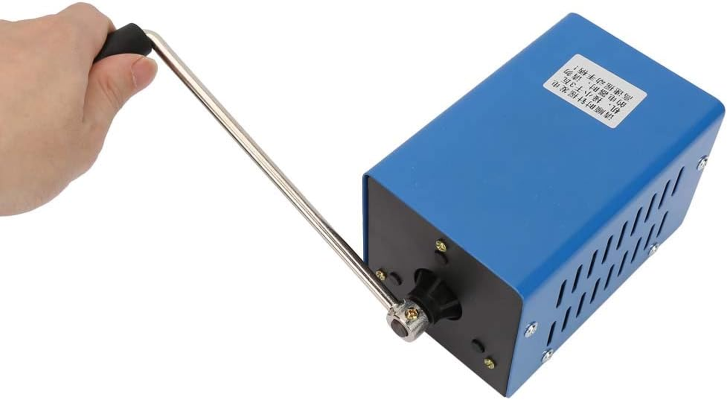 SOULONG Crank Generators Hand Crank Generator 20W 2000RPM Portable USB Charging Emergency Dynamotor for Outdoor Camping Emergency Communication,Tourism, Power image number 3