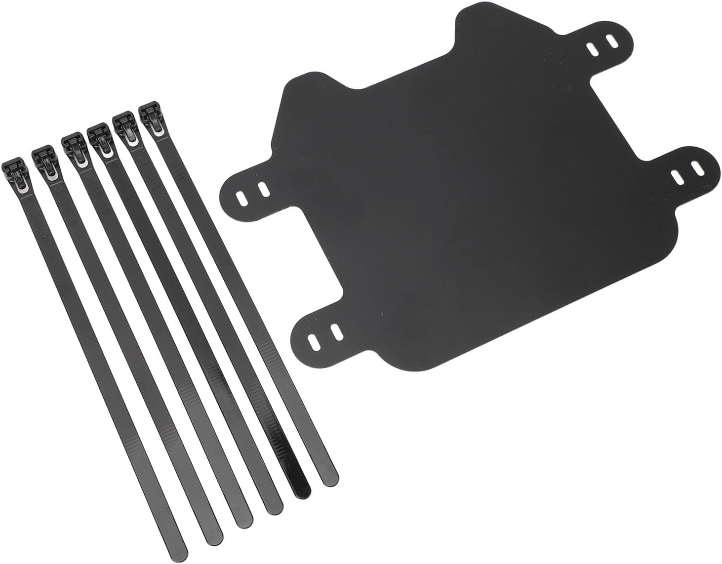 Electric Bike Front License Plate Motorcycle Number Plate ABS Plastic Matte Black with Durable High Strength for Sur-Ron Light Bee X/S image number 1