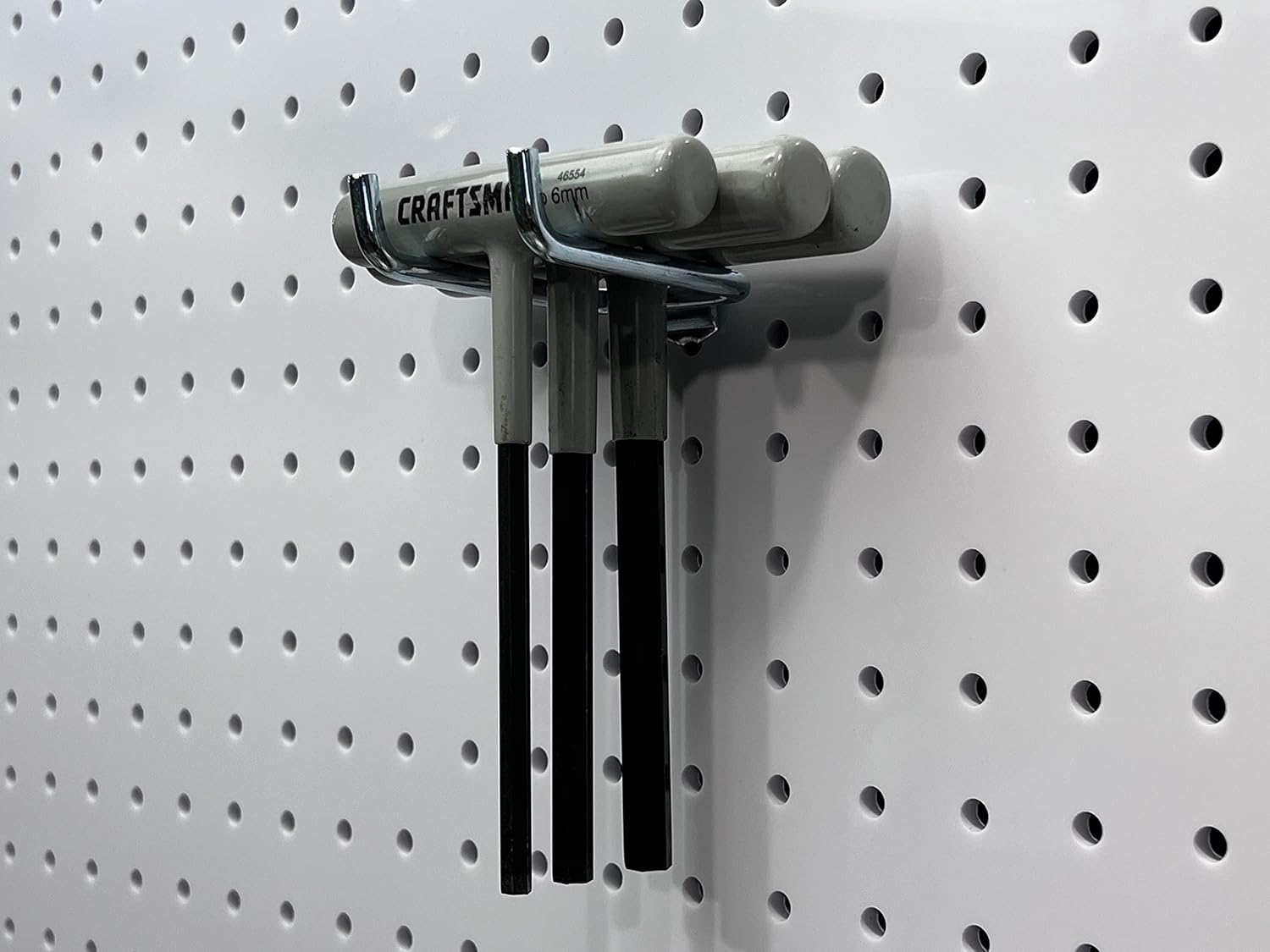 Triton Products Durahook Double Rod Pegboard Hooks for Wall and Garage Organization- 80 Degree Bend, 2 3/4 Inch, Pack of 10 image number 6