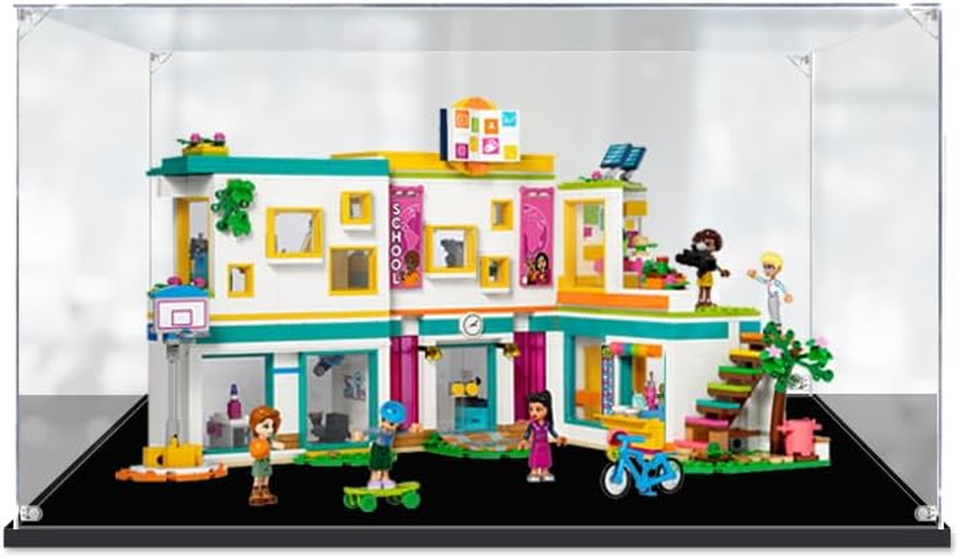 Acrylic Display Case for  10315 Icons Tranquil Garden, 76419 Harry Potter Hogwarts Castle and Grounds, 80107, 41731, 80103, 21317 and 10308 Dustproof Protection Clear Showcase image number 5