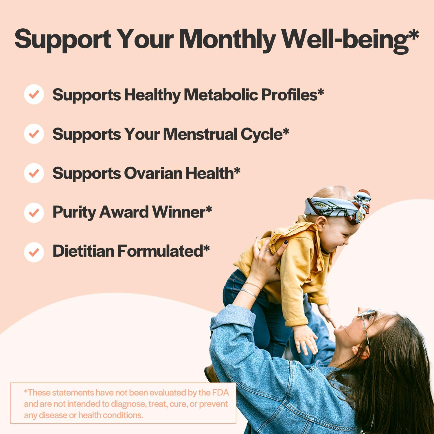 Myo-Inositol & D-Chiro Inositol Blend | 90-Day Supply | Most Beneficial 40:1 Ratio | Hormonal Balance & Healthy Ovarian Function Support for Women | Vitamin B8 | Made in USA (360 Capsules) image number 5