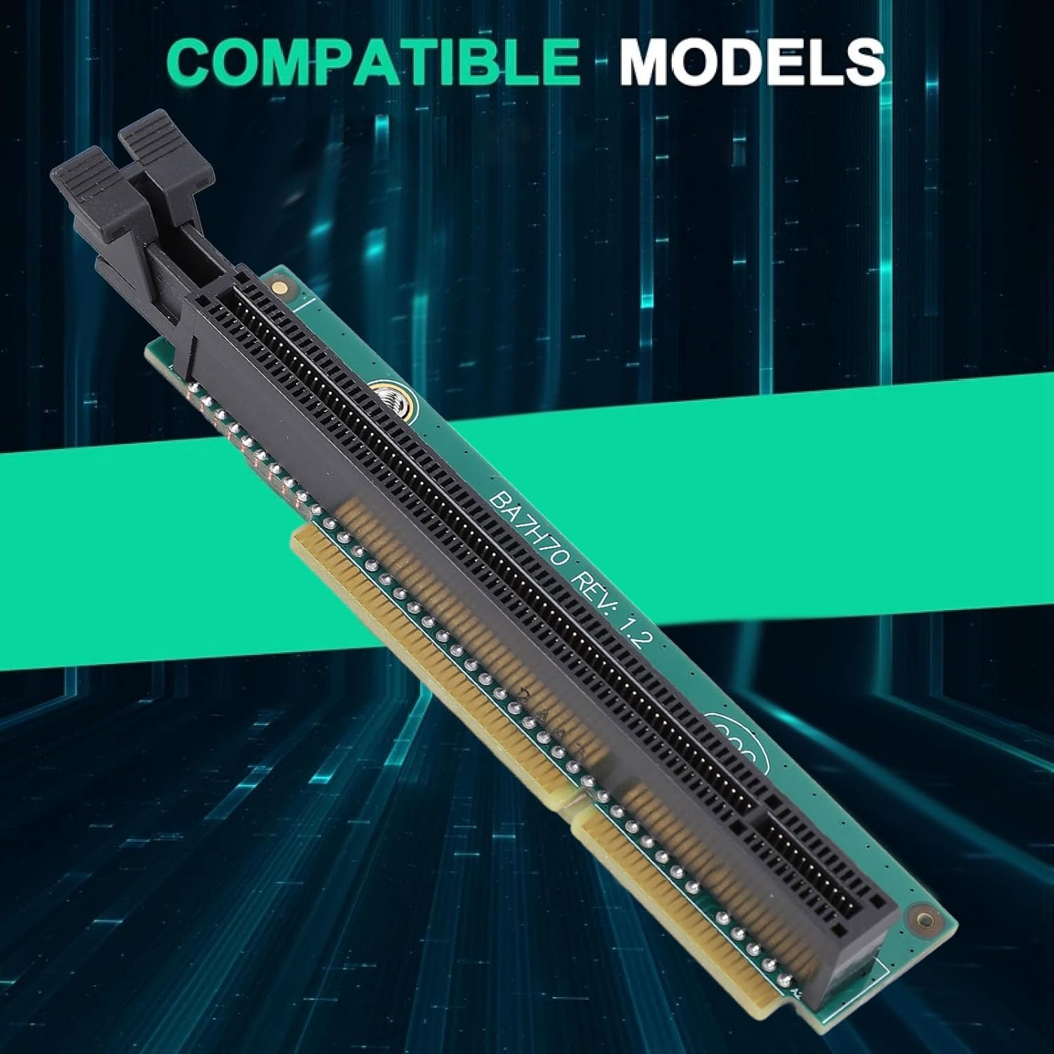 PCI E Graphic Card Adapter, Tiny 5 PCIE16 Riser Card for Thinkcentre M920Q M920X M910X M720Q P330, Computer Components 01AJ940, Support for I350-T4 4 Port NIC (With Back Plate) image number 6