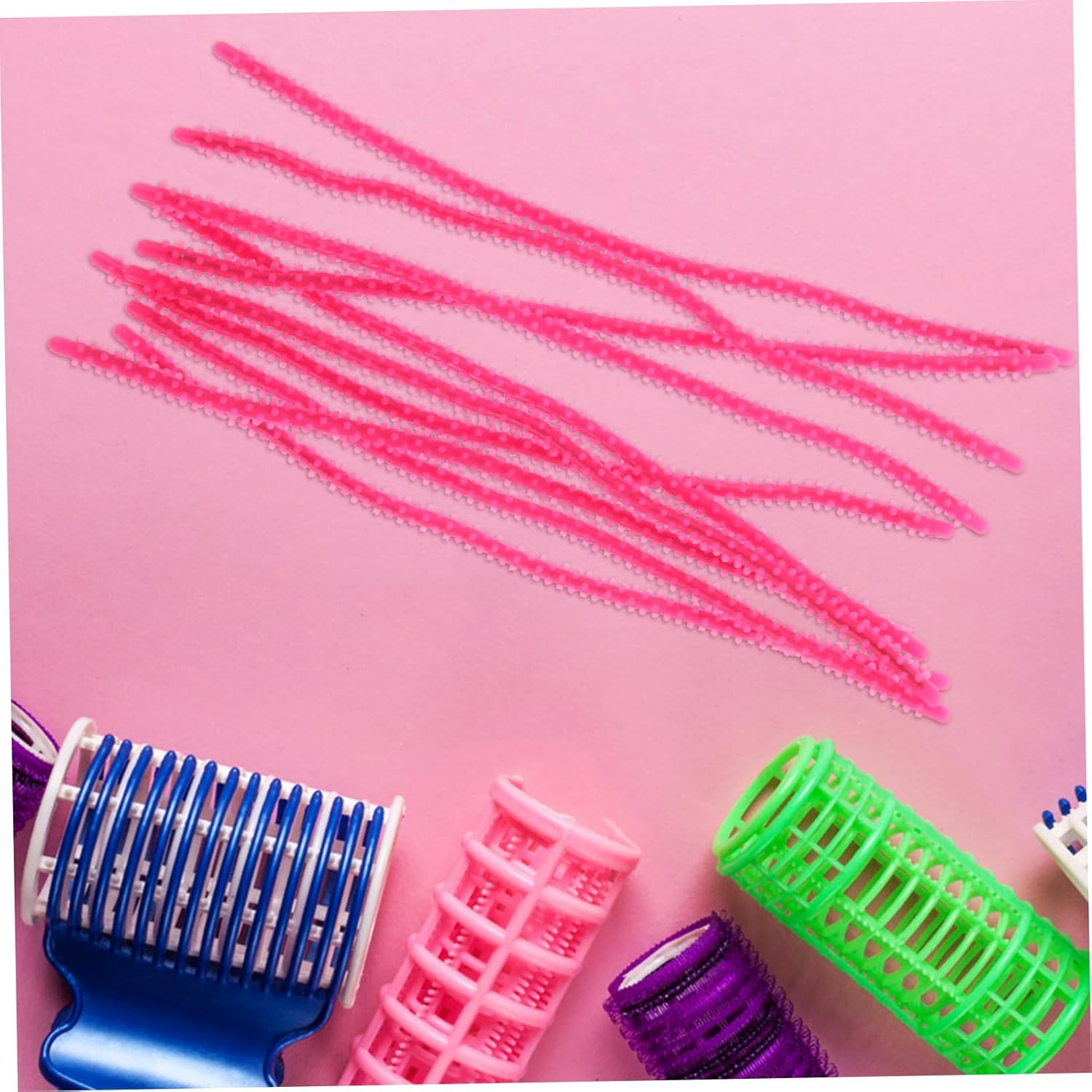 40Pcs Spiral Hair Roller for Wavy Hair Perm Rods Spiral Design for Quick Styling at Home image number 1