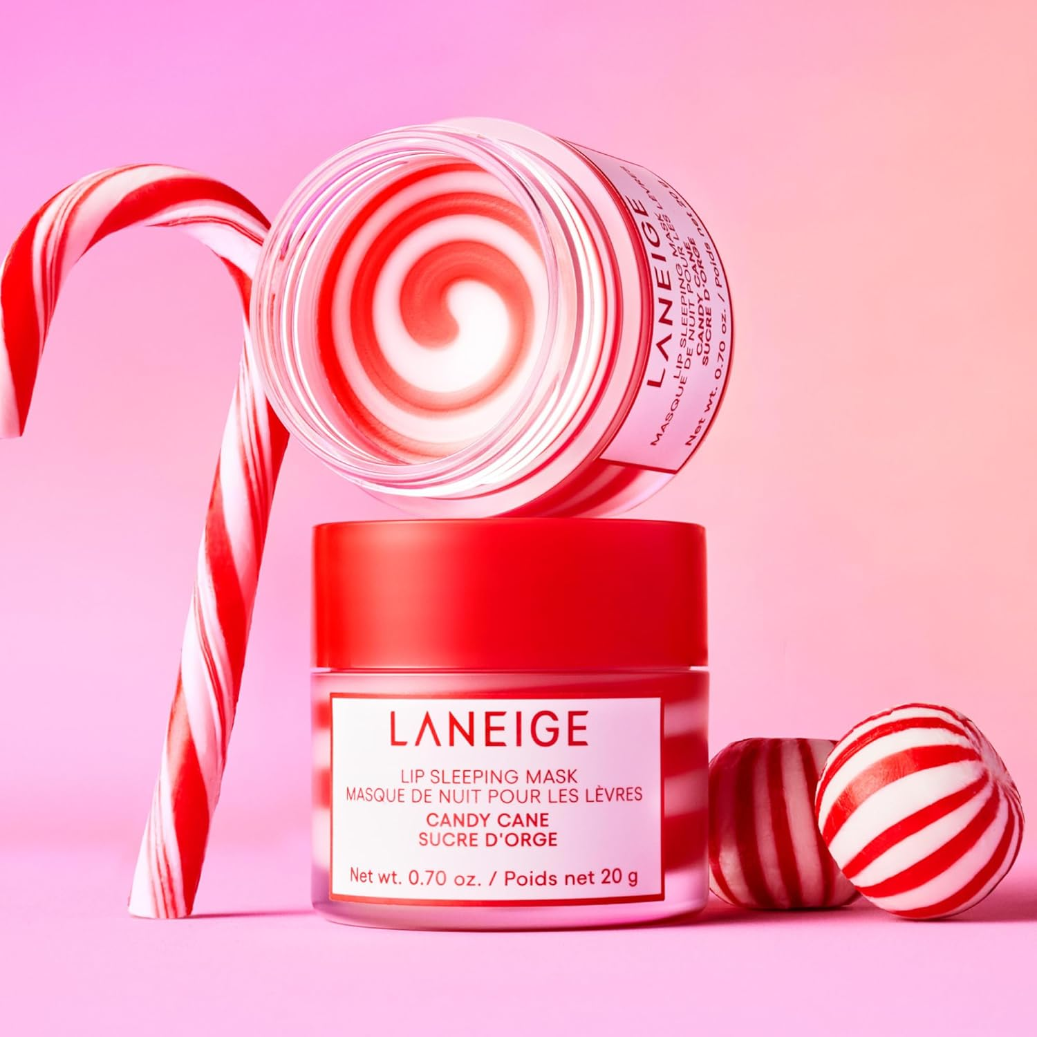 LANEIGE Lip Sleeping Mask Candy Cane image number 2