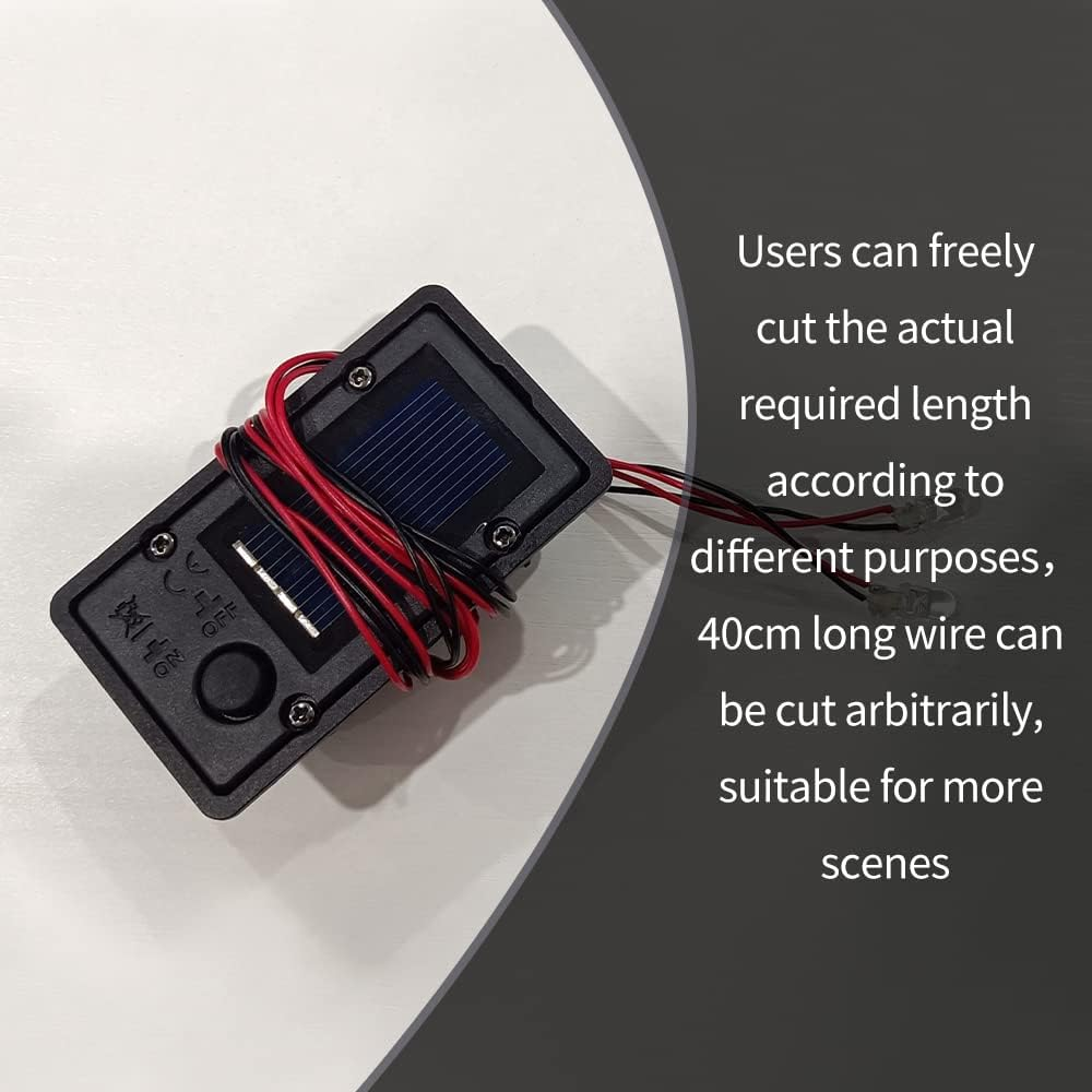 Battery Box, Solar Lantern Light Replacement Parts Top for Outdoor Hanging Lanterns Container Home Solar Lamp Hanging Lantern Led Accessories DIY Garden Decor (2PCS) image number 5