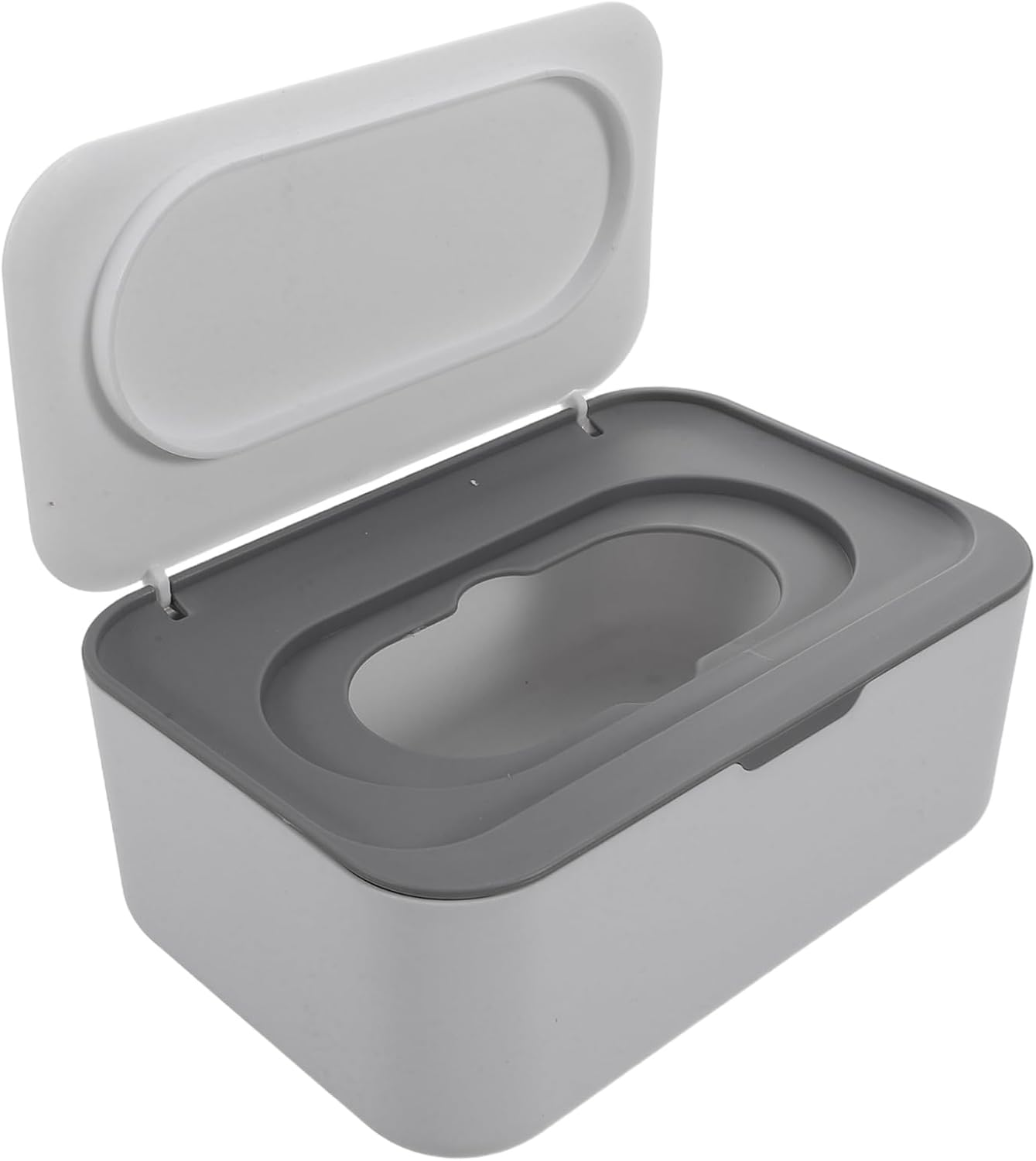 Ciieeo Wet Wipes Box Plastic Container for Wipes Large Capacity for Home Bathroom Use Removable Tissue Box
