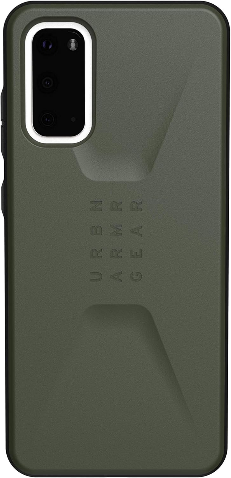 URBAN ARMOR GEAR UAG Samsung Galaxy S20 Case [6.2-Inch Screen] Civilian [Olive Drab] Sleek Ultra-Thin Feather-Light Military Drop Tested Protective Cover image number 6